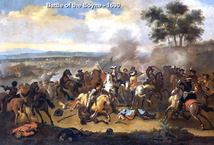 La battaglia sul fiume Boyne