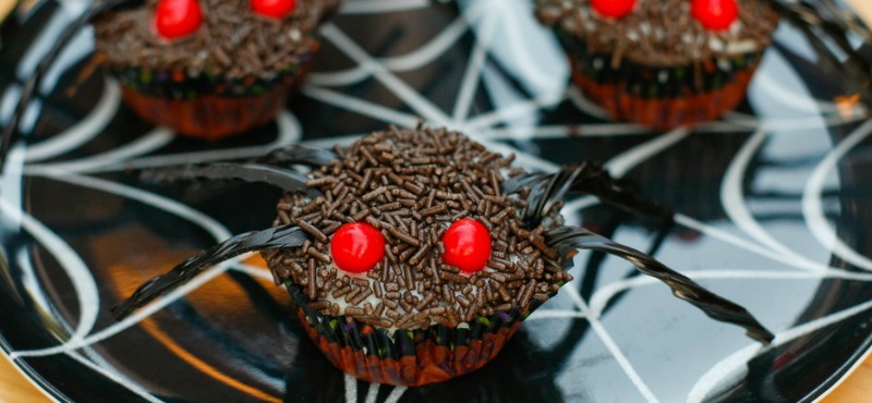 Cupcakes di ragni